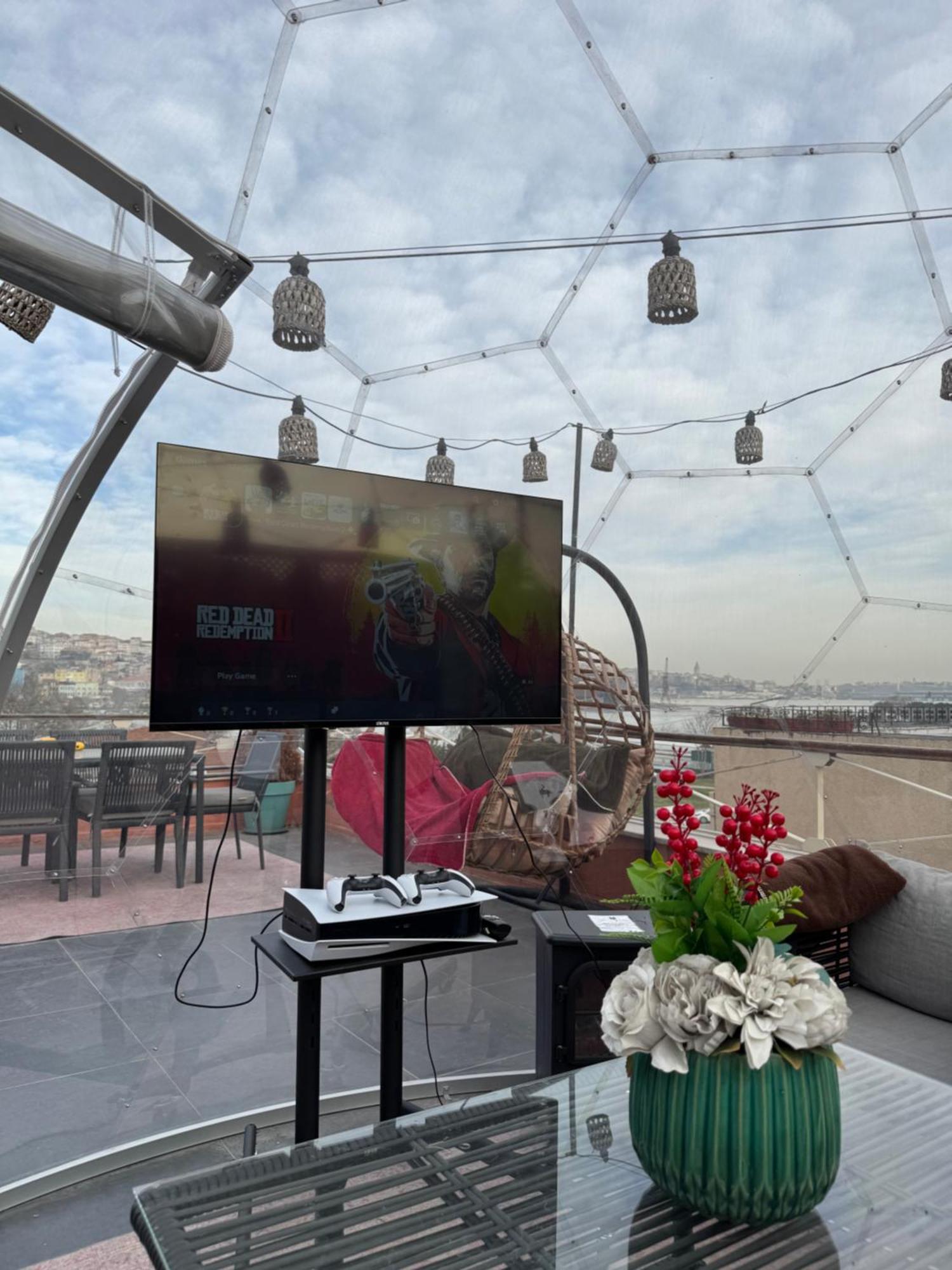 Waterfront Apartment By The Tram - Terrace With Dome & Golden Horn View In Fatih Istanbul Luaran gambar